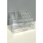 Renklime Black Stone 3 Çekmeceli Organizer Set - standart