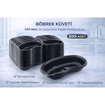 Renklime Böbrek Küveti 200 Adet Tek Kullanımlık Plastik Medikal Küvet