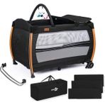 Renklime Comfymax Power Park Yatak Oyun Parkı 70X110 - Cosmos Black
