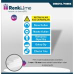 Renklime Dekota Ikaz Levhası - Mutfak Alanı Kkd Ekipmanları