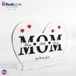Renklime Pleksi Masa Üstü Mom 2