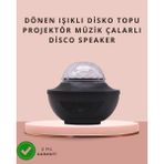 Renklime Sesle Aktive Olabilen Uzaktan Kumandalı Ayarlanabilir Galaxy Gece Lambası