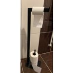 RENKYAPI Tuvalet Kağıtlığı,yedekli Kağıtlık,banyo Wc Ayaklı Kağıtlık