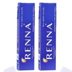 Renna 0-1 Koyu Gri 2x60 ml Tüp Saç Boyası + Oksidan