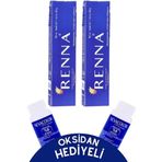 Renna 5-4 Açık Kahve Bakır 2x60 ml Tüp Saç Boyası + Oksidan