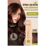 Renna 5-60 Sıcak Çikolata Amonyaksız Bitkisel Yıpranmış Saçlar İçin 60 ml Saç Boyası