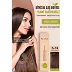 Renna 5-73 Fındık Kabuğu Amonyaksız Bitkisel Yıpranmış Saçlar İçin 60 ml Saç Boyası