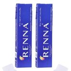 Renna 60 ml 1-1 Mavi Siyah 2'li Set Tüp Saç Boyası + Oksidan