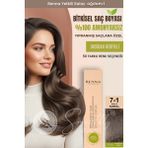 Renna Amonyaksız Bitkisel Yıpranmış Saçlar İçin Saç Boyası 7-1 Küllü Kumral 60 ml