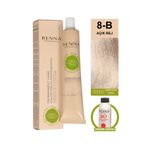 Renna AMONYAKSIZ Bitkisel Yıpranmış Saçlar İçin Saç Boyası 8-B AÇIK BEJ 60ml
