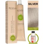 Renna Bitkisel Amonyaksız Saç Boyası 60 Ml Gümüş Oksidan Hediyeli