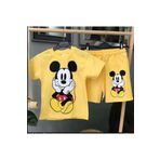 RENNA KİDS Sarı Mıckey Mouse Baskılı Şort T-Shirt Takım