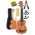 Rennes RD-26 Tenor Ukulele (Çanta Capo Askı Metod Pena)