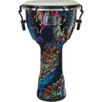 Rennes RDE-210 Afrika Çalgısı 10'' inç Djembe - Renkli