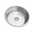 Renno 38 cm 18 cm Mermer Altı Daire Paslanm Evye