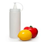 Rennway 400 ml 3 Adet Şeffaf Sos Şişesi