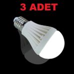 Rennway 7W Enerji Tasarruflu LED Ampul ( 3 Adet )