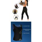 Rennway Termal Sauna Tayt + Atlet Takım ( Xxl ) Neotex Terletme Takımı
