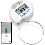 Renpho Akıllı Vücut Çevresi Ölçüm Bandı, Biseps, Göğüs, Kalça, Baldır, Uyluk Boyun Vücut Çevrelerini Ölçmek Için Bluetooth Ölçüm