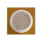 RENUZU Elekt Pano Dış Cephe WC Banyo Havalandırma Menfezi İç Çap 102mm Dış Çap 125mm Anti bakteriyel Telli