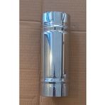 RENUZU Semaver & Soba boru bacası çap 8,2 cm derinlik 22 cm Paslanmaz Krom Çelik 430