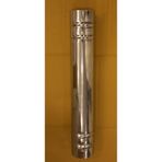 Renuzu Semaver & Soba Boru Bacası Çap 8,2 cm Derinlik 50 cm Paslanmaz Krom Çelik 430