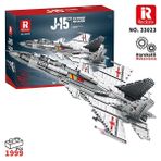 Reobrix 33023 Shenyang J-15 Jet Uçak Yaratıcı Yapı Blok Seti Building Block J-15 Flying Shark -1999 Parça