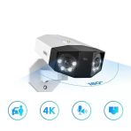 Reolınk 8Mp Panoramik 3.2Mm 180° Çift Lensli Wıfı Kablosuz Ip Kamera Duo 2