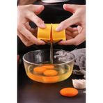 Reoona Pratik Yumurta Kabuğu Kırıcı, Haşlanmış Yumurta Kabuğu Kırıcı, Yumurta Sarısı Ayırma Aparatı - 001-Renkli