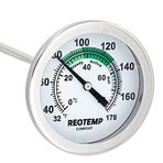 Reotemp 32-178 Fahrenheit ve Celsius 32 inç Toprak ve Kompost Termometresi