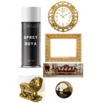 Replax Altın Yaldız Sprey Boya 400 Ml