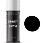 Replax Duvar Boyası Mat Siyah Sprey Boya 400 Ml