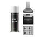 Replax Inox Ankastre Set Beyaz Eşya Sprey Boya 400 Ml