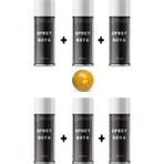 Replax Ral 1007 Koyu Nergiz Sarı 6x400 ml Sprey Boya