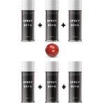 Replax Ral 3000 Ateş Kırmızı 6x400 ml Sprey Boya