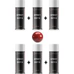 Replax Ral 3002 Karmen Kırmızı 6x400 ml Sprey Boya