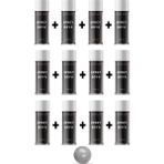 Replax Ral 8802 Gümüş 12x400 ml Sprey Boya