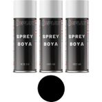 Replax Ral 9005 Mat Siyah 3x400 ml Sprey Boya