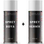 Replax Toyota Corolla Kar Beyaz Sprey Rötuş Boyası +Sprey Vernik Boya Kodu 040 Akzo Nobel