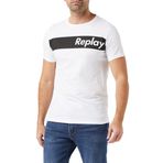 Replay 001 Beyaz Erkek T-Shirt