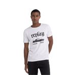 Replay 001 Optik Beyaz Erkek T-shirt