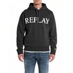Replay Erkek kapüşonlu kazak, Siyah 098, L