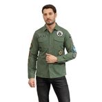 Replay Erkek Regular Fit Mont, Armalı, Yeşil, M Beden