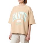 Replay Kadın Bisiklet Yaka Sweatshirt,Sarı Xs