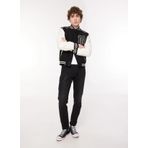 Replay M1021 098 Siyah Normal Bel Slim Tapered Denim Erkek Pantolon