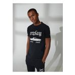 Replay M648000022662G Bisiklet Yaka Düz Siyah Erkek T-Shirt