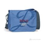 Replay Postacı Çantası Mavi Renkli 39x29x12 cm Kullanışlı ve Şık Tasarım Unisex