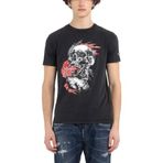 Replay Regular Erkek Bisiklet Yaka T-Shirt,Sıyah M