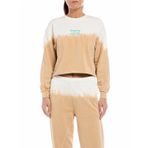 Replay Slim Kadın Bisiklet Yaka Sweatshirt,Sarı S
