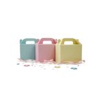 repro design 10x14 Karışık Renk El Geçme Hediye Kutusu (3'lü Set)